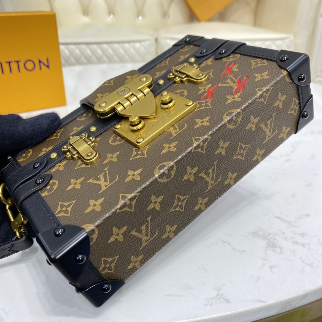 Louis Vuitton PETITE MALLE Handbag Monogram M45943